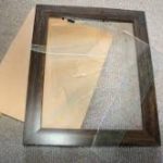 damaged picture frame